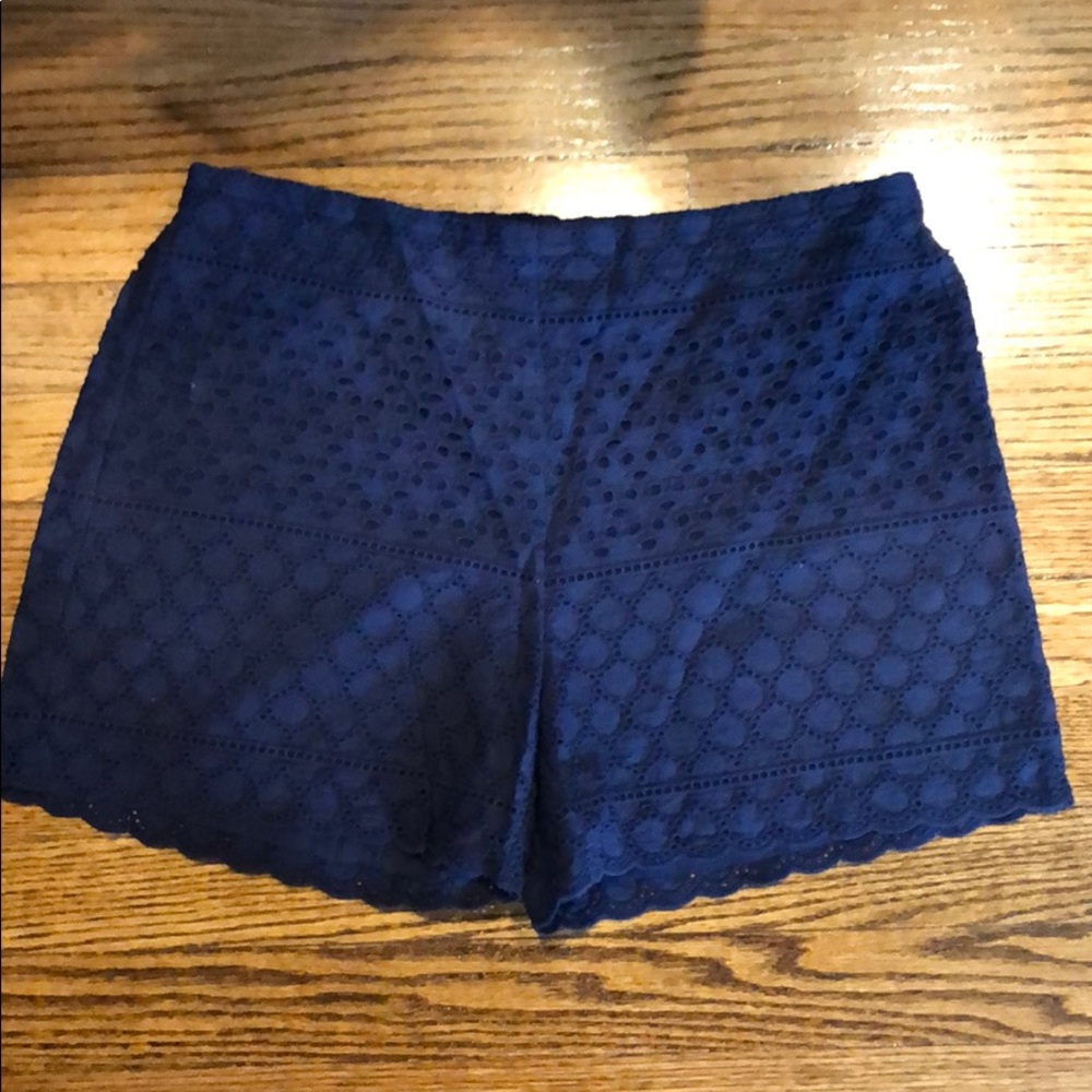 Navy Gretchen Scott shorts